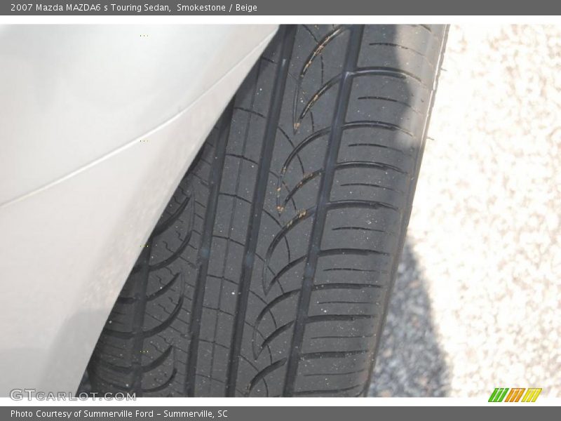 Smokestone / Beige 2007 Mazda MAZDA6 s Touring Sedan