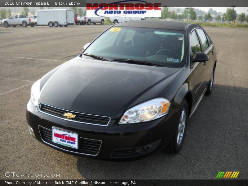 Black / Ebony 2010 Chevrolet Impala LT