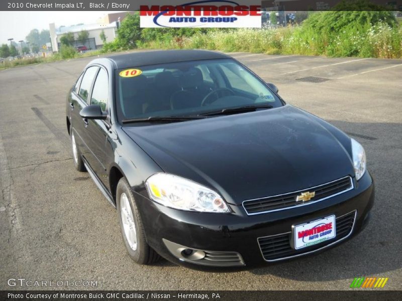 Black / Ebony 2010 Chevrolet Impala LT