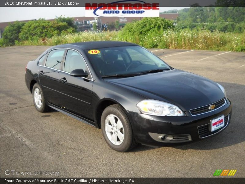 Black / Ebony 2010 Chevrolet Impala LT