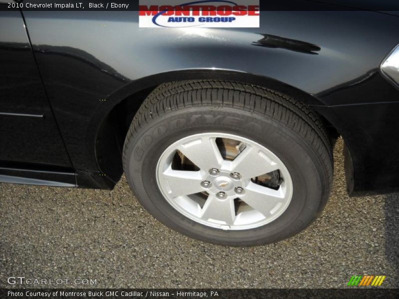 Black / Ebony 2010 Chevrolet Impala LT