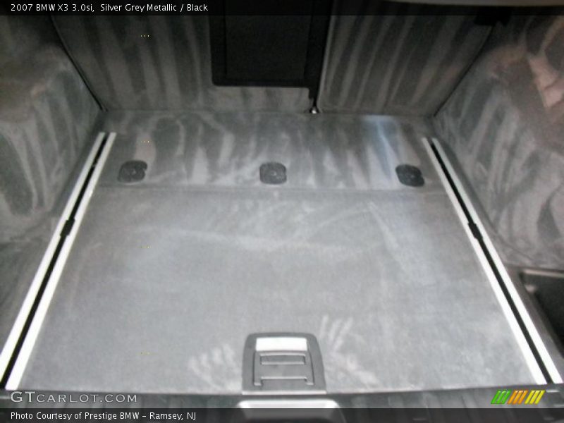 Silver Grey Metallic / Black 2007 BMW X3 3.0si