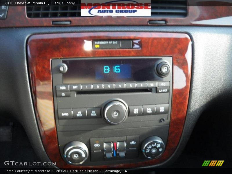 Black / Ebony 2010 Chevrolet Impala LT