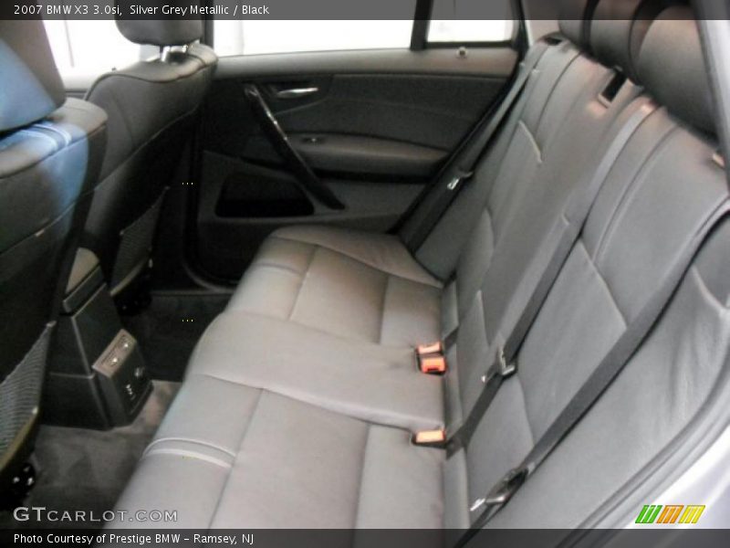 Silver Grey Metallic / Black 2007 BMW X3 3.0si