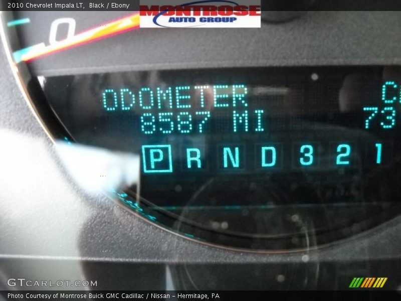 Black / Ebony 2010 Chevrolet Impala LT