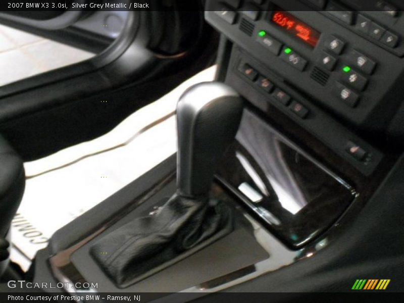 Silver Grey Metallic / Black 2007 BMW X3 3.0si
