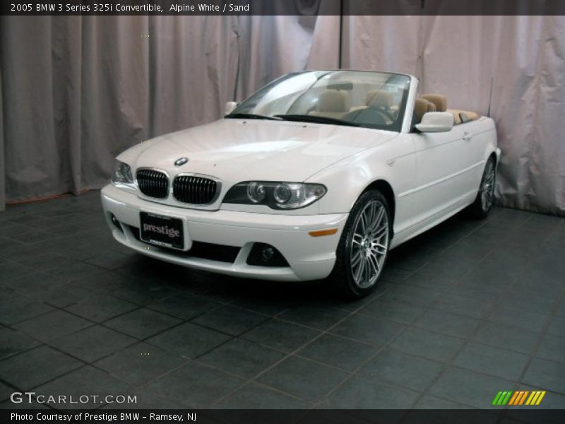 Alpine White / Sand 2005 BMW 3 Series 325i Convertible