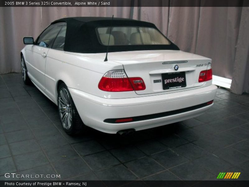 Alpine White / Sand 2005 BMW 3 Series 325i Convertible