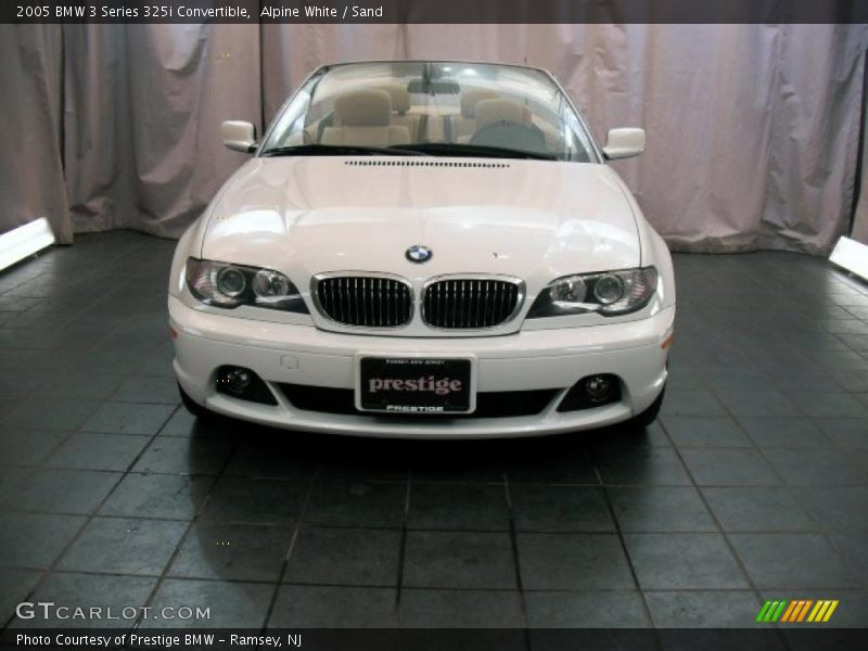 Alpine White / Sand 2005 BMW 3 Series 325i Convertible