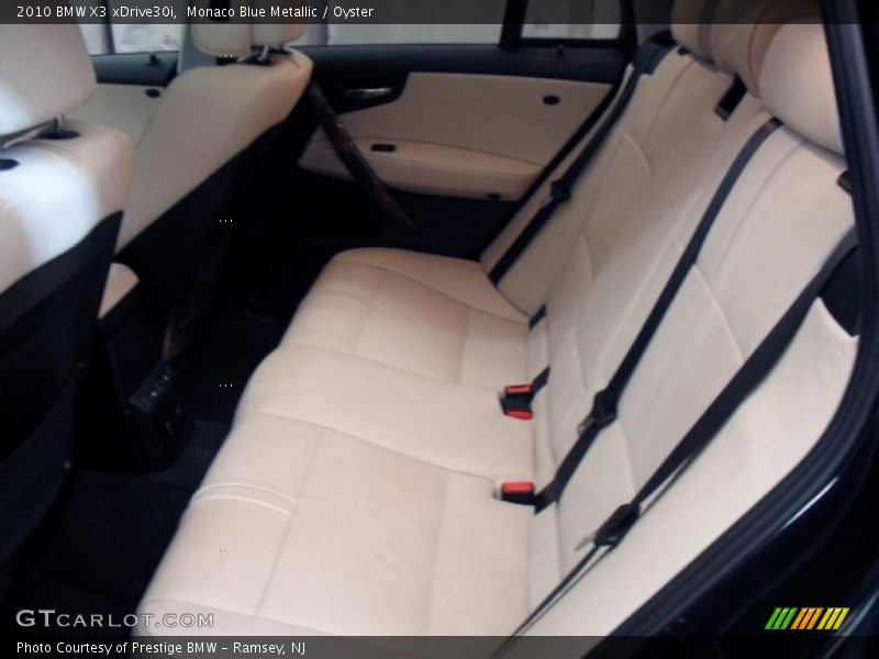 Monaco Blue Metallic / Oyster 2010 BMW X3 xDrive30i