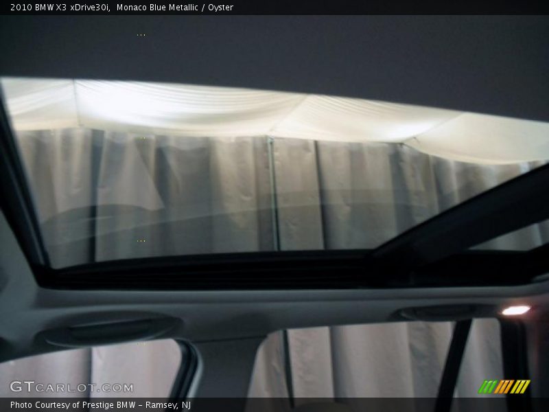 Monaco Blue Metallic / Oyster 2010 BMW X3 xDrive30i