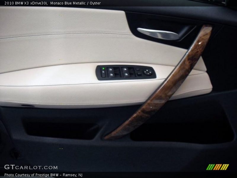 Monaco Blue Metallic / Oyster 2010 BMW X3 xDrive30i