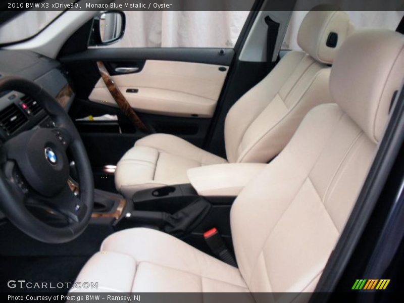 Monaco Blue Metallic / Oyster 2010 BMW X3 xDrive30i