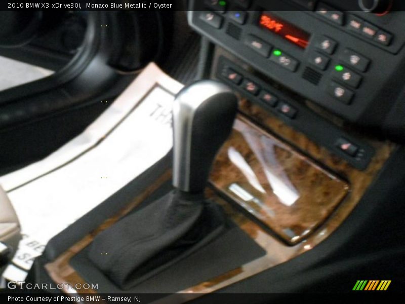 Monaco Blue Metallic / Oyster 2010 BMW X3 xDrive30i