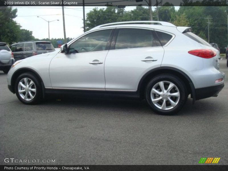 Scarlet Silver / Graphite 2009 Infiniti EX 35