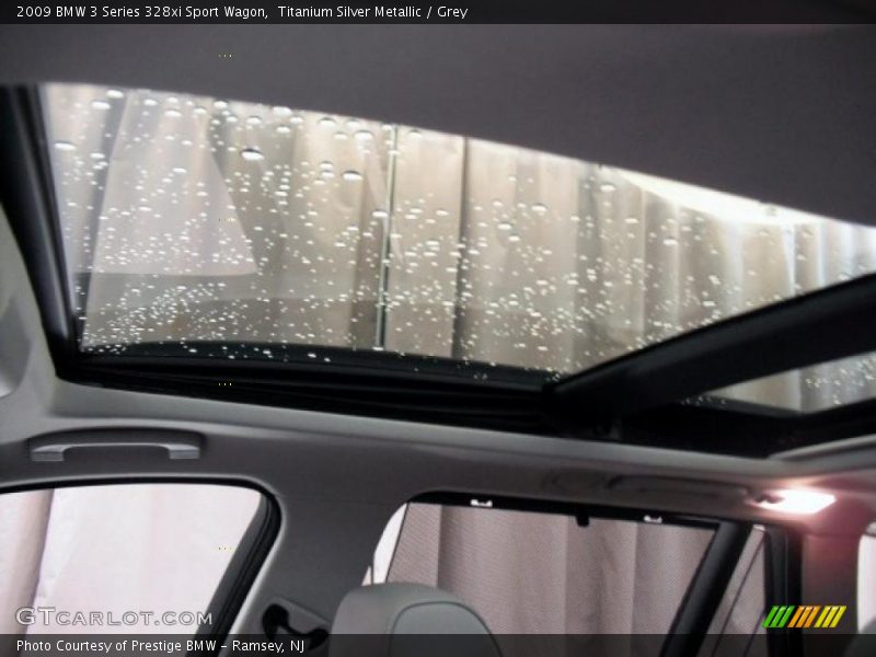 Titanium Silver Metallic / Grey 2009 BMW 3 Series 328xi Sport Wagon