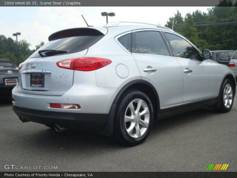 Scarlet Silver / Graphite 2009 Infiniti EX 35
