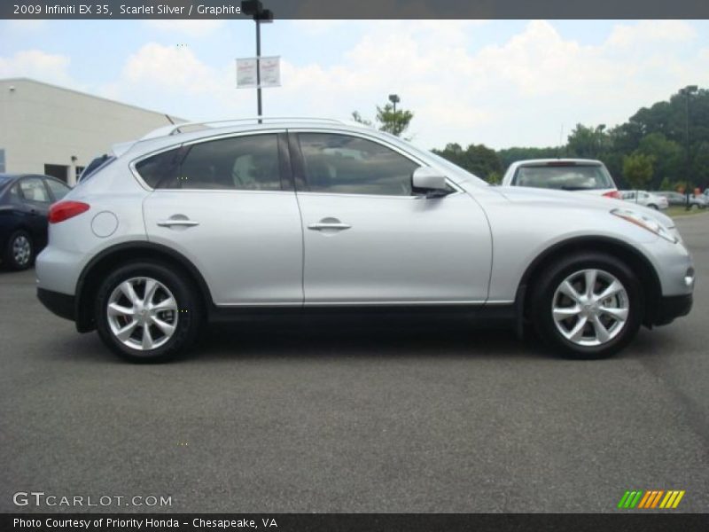 Scarlet Silver / Graphite 2009 Infiniti EX 35