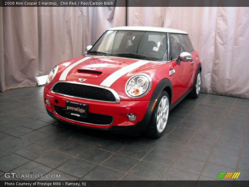 Chili Red / Red/Carbon Black 2008 Mini Cooper S Hardtop