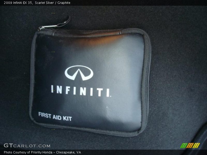 Scarlet Silver / Graphite 2009 Infiniti EX 35
