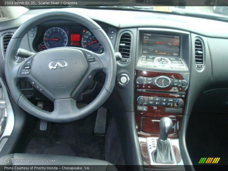 Scarlet Silver / Graphite 2009 Infiniti EX 35