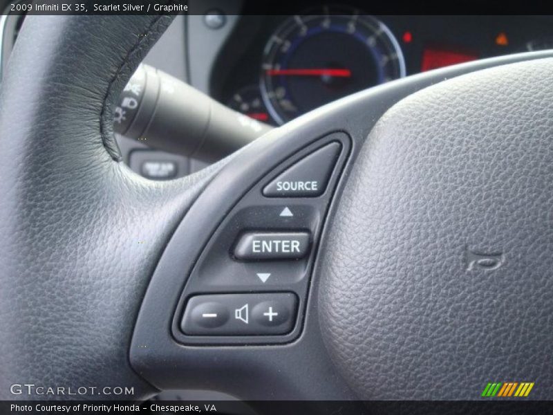 Scarlet Silver / Graphite 2009 Infiniti EX 35