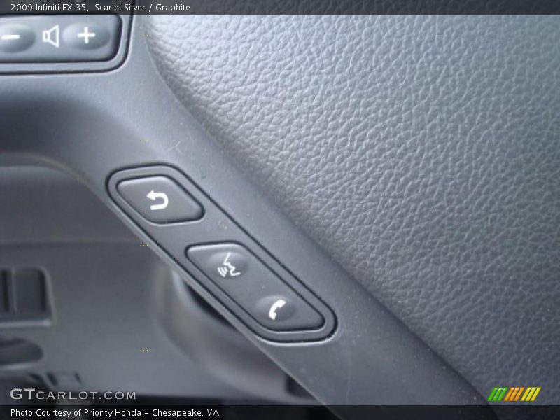 Scarlet Silver / Graphite 2009 Infiniti EX 35