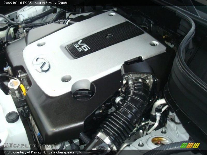 Scarlet Silver / Graphite 2009 Infiniti EX 35