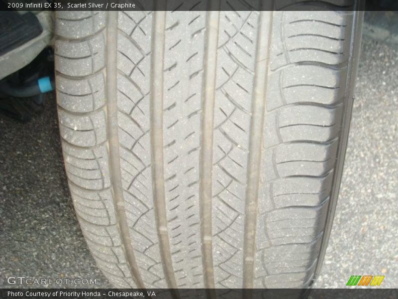Scarlet Silver / Graphite 2009 Infiniti EX 35
