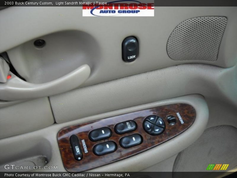 Light Sandrift Metallic / Taupe 2003 Buick Century Custom