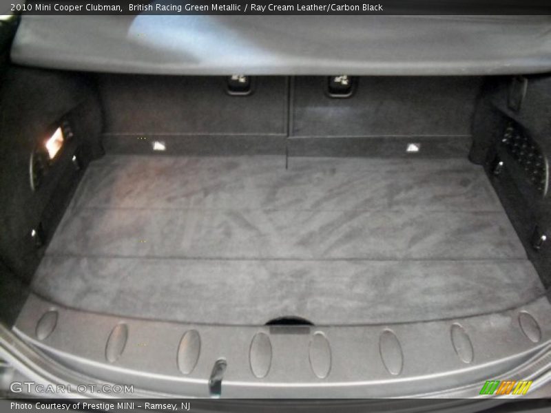 British Racing Green Metallic / Ray Cream Leather/Carbon Black 2010 Mini Cooper Clubman