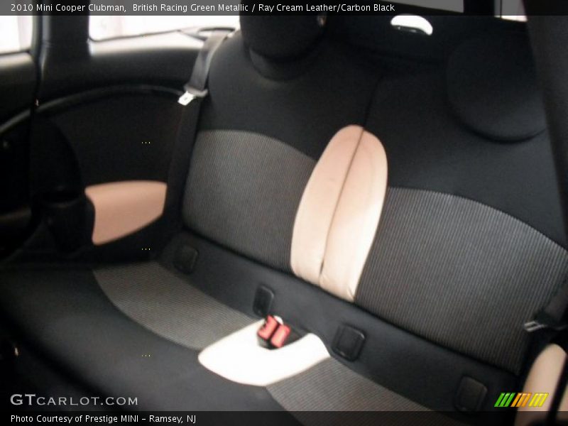 British Racing Green Metallic / Ray Cream Leather/Carbon Black 2010 Mini Cooper Clubman