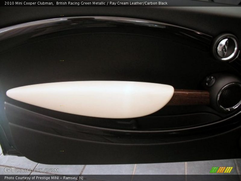 British Racing Green Metallic / Ray Cream Leather/Carbon Black 2010 Mini Cooper Clubman