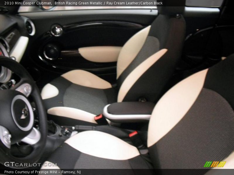 British Racing Green Metallic / Ray Cream Leather/Carbon Black 2010 Mini Cooper Clubman