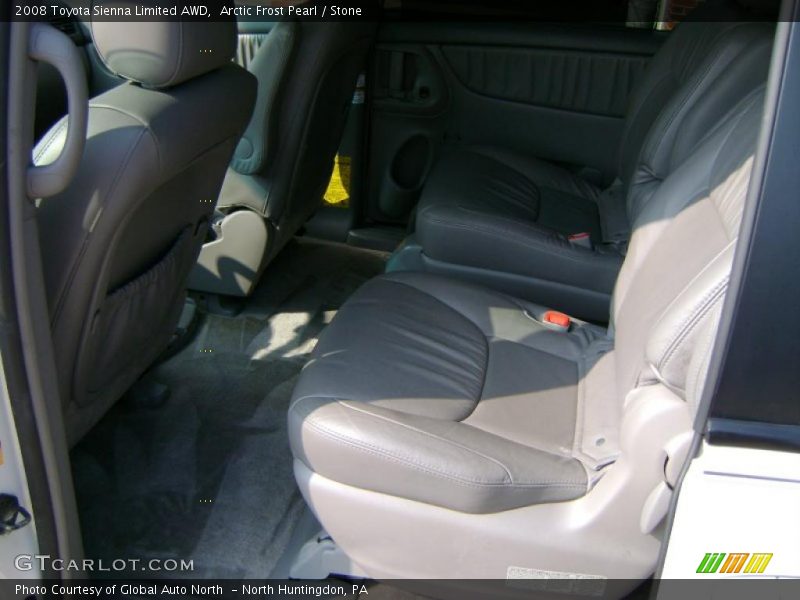 Arctic Frost Pearl / Stone 2008 Toyota Sienna Limited AWD