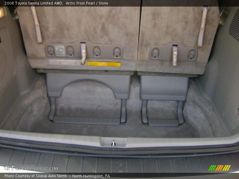 Arctic Frost Pearl / Stone 2008 Toyota Sienna Limited AWD