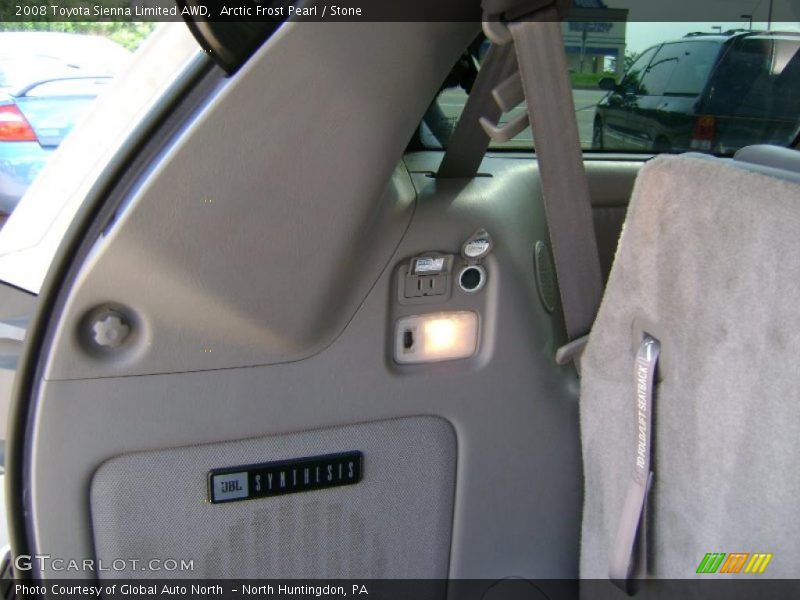 Arctic Frost Pearl / Stone 2008 Toyota Sienna Limited AWD