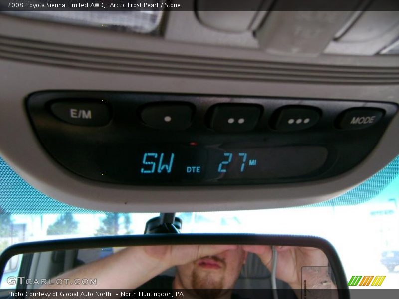 Arctic Frost Pearl / Stone 2008 Toyota Sienna Limited AWD