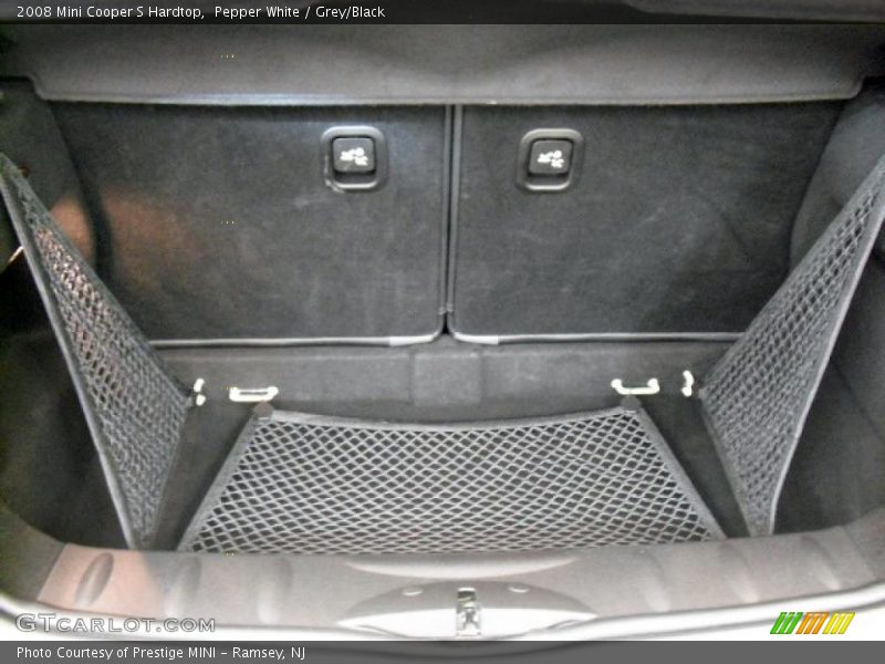 Pepper White / Grey/Black 2008 Mini Cooper S Hardtop