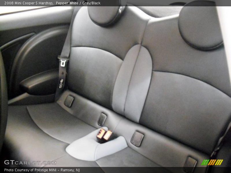 Pepper White / Grey/Black 2008 Mini Cooper S Hardtop