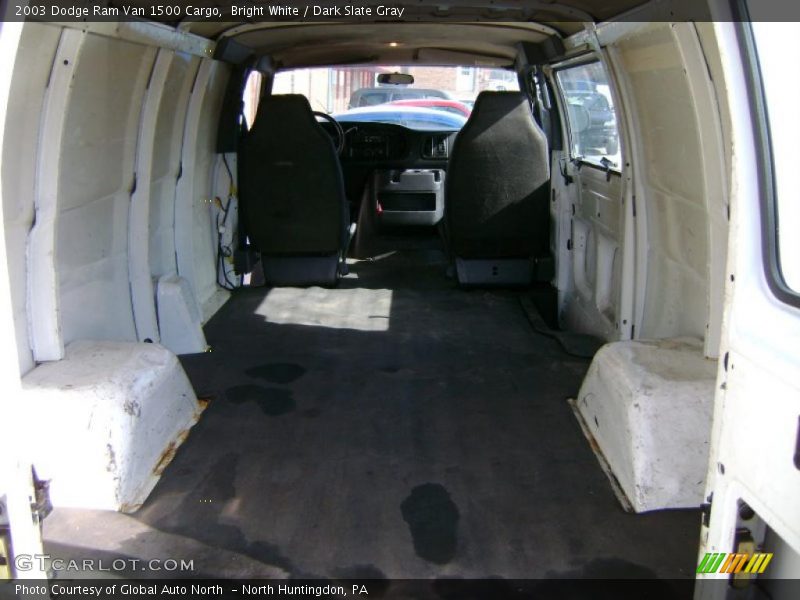Bright White / Dark Slate Gray 2003 Dodge Ram Van 1500 Cargo