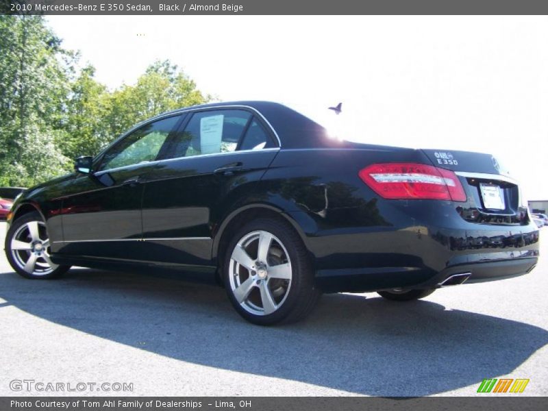 Black / Almond Beige 2010 Mercedes-Benz E 350 Sedan
