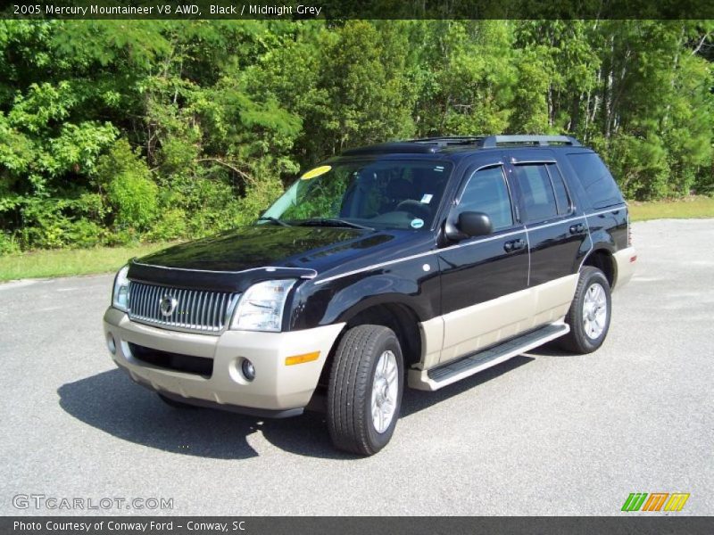 Black / Midnight Grey 2005 Mercury Mountaineer V8 AWD