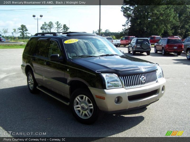 Black / Midnight Grey 2005 Mercury Mountaineer V8 AWD