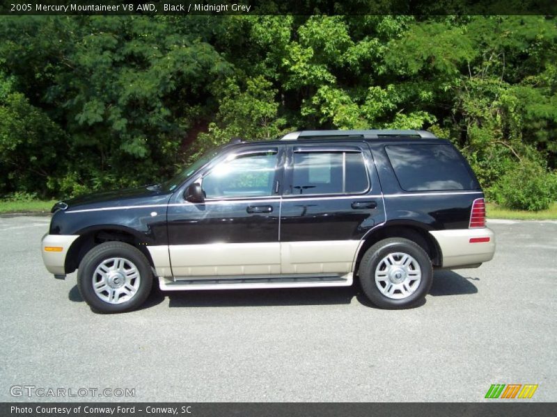 Black / Midnight Grey 2005 Mercury Mountaineer V8 AWD