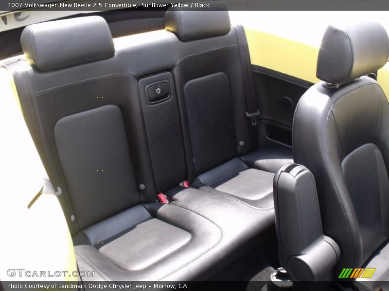Sunflower Yellow / Black 2007 Volkswagen New Beetle 2.5 Convertible