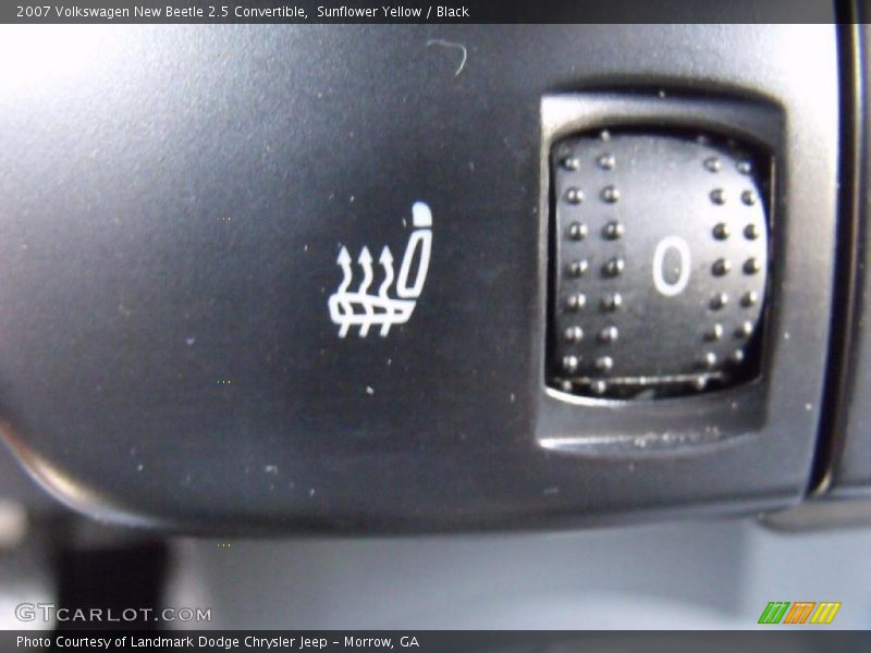 Sunflower Yellow / Black 2007 Volkswagen New Beetle 2.5 Convertible