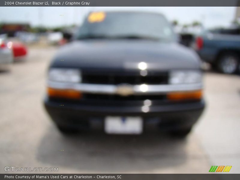 Black / Graphite Gray 2004 Chevrolet Blazer LS