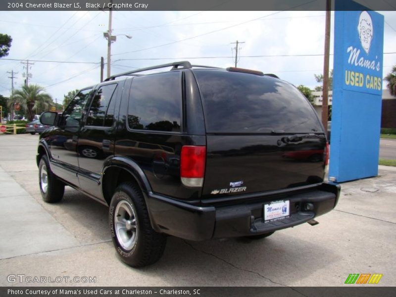 Black / Graphite Gray 2004 Chevrolet Blazer LS