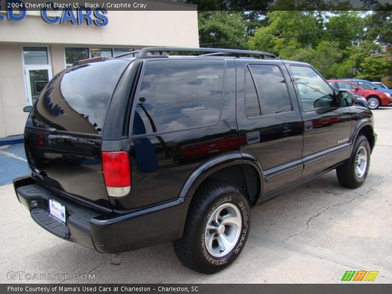 Black / Graphite Gray 2004 Chevrolet Blazer LS